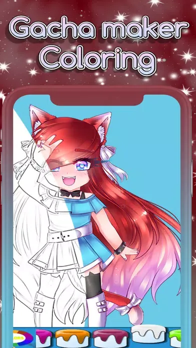 Gacha Life Coloring Maker Ekran Görüntüleri